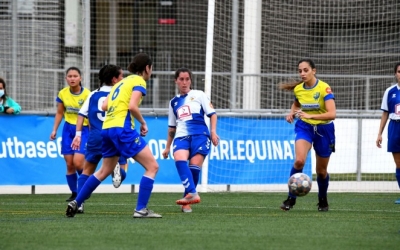 Verónica Fernández en un partit enguany a Olímpia | CES